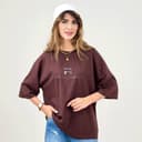 تیشرت باکسی R ریتزی کد0518