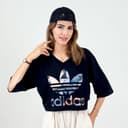 تیشرت کراپ باکسی طرح7 ریتزی کد21146