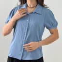 شومیز ژاکلین آستین کوتاه کد 61584
