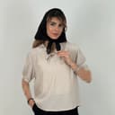 شومیز دیپلمات یقه BB کد61447